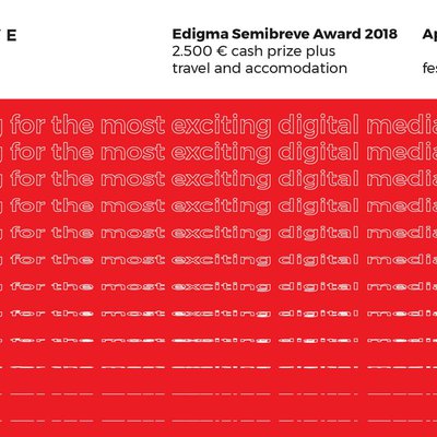 Edigma Semibreve Award 2018 